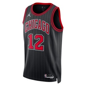 Canotte Uomo Chicago Bulls Ayo Dosunmu 12 Jordan 2022-23 Statement Edition Nero Swingman
